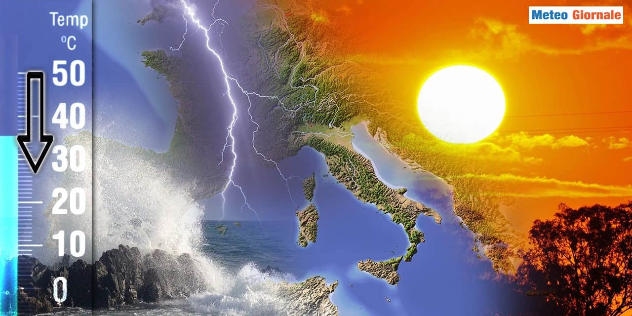 Inizio luglio burrascoso con il caldo spazzato via