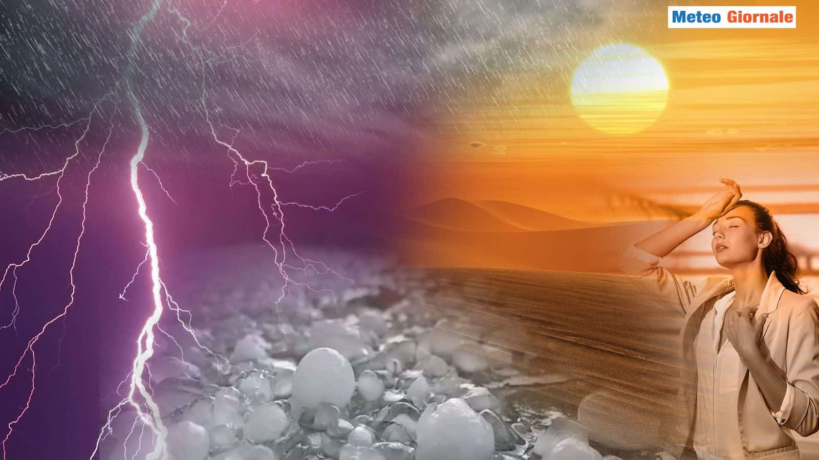 Dal caldo all’afa alle stelle con i forti temporali di calore in settimana