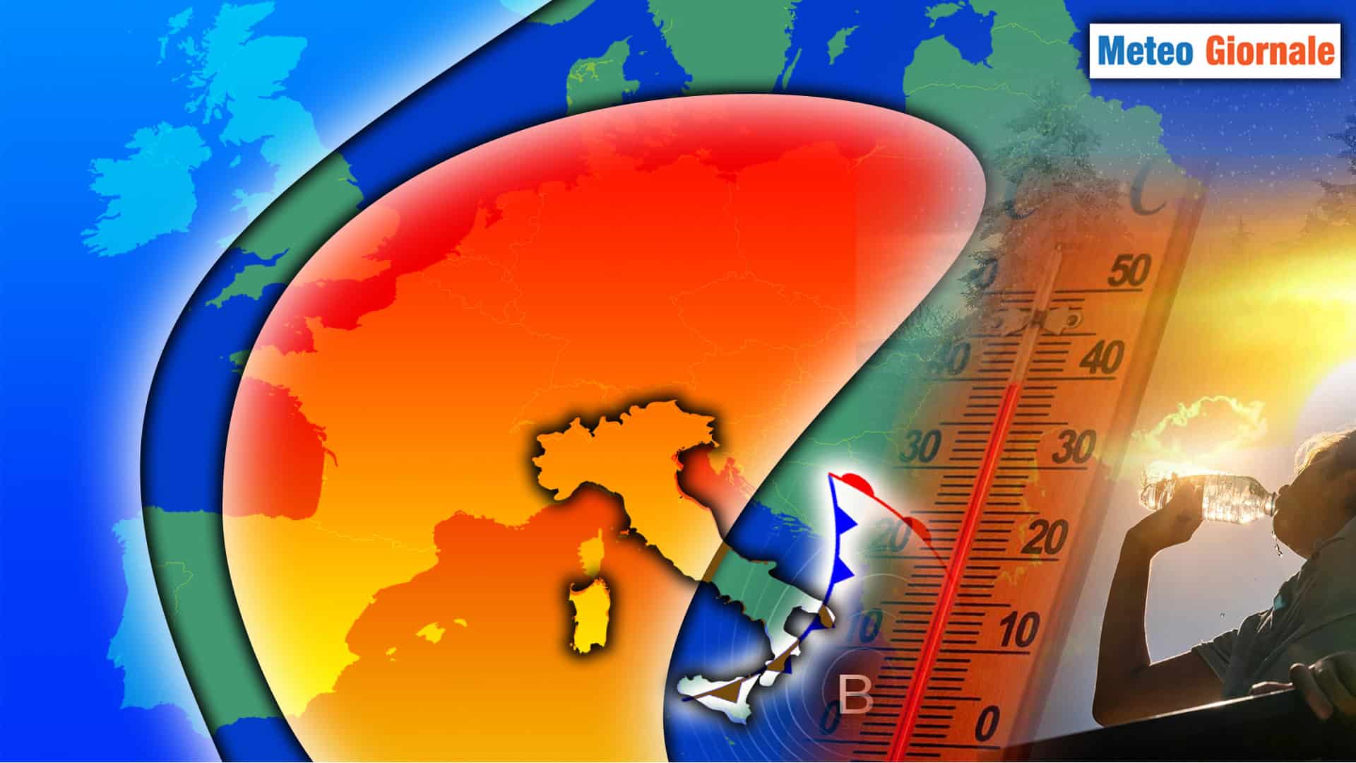 Meteo: Fresco illusorio, Il caldo torna a conquistare l’Italia