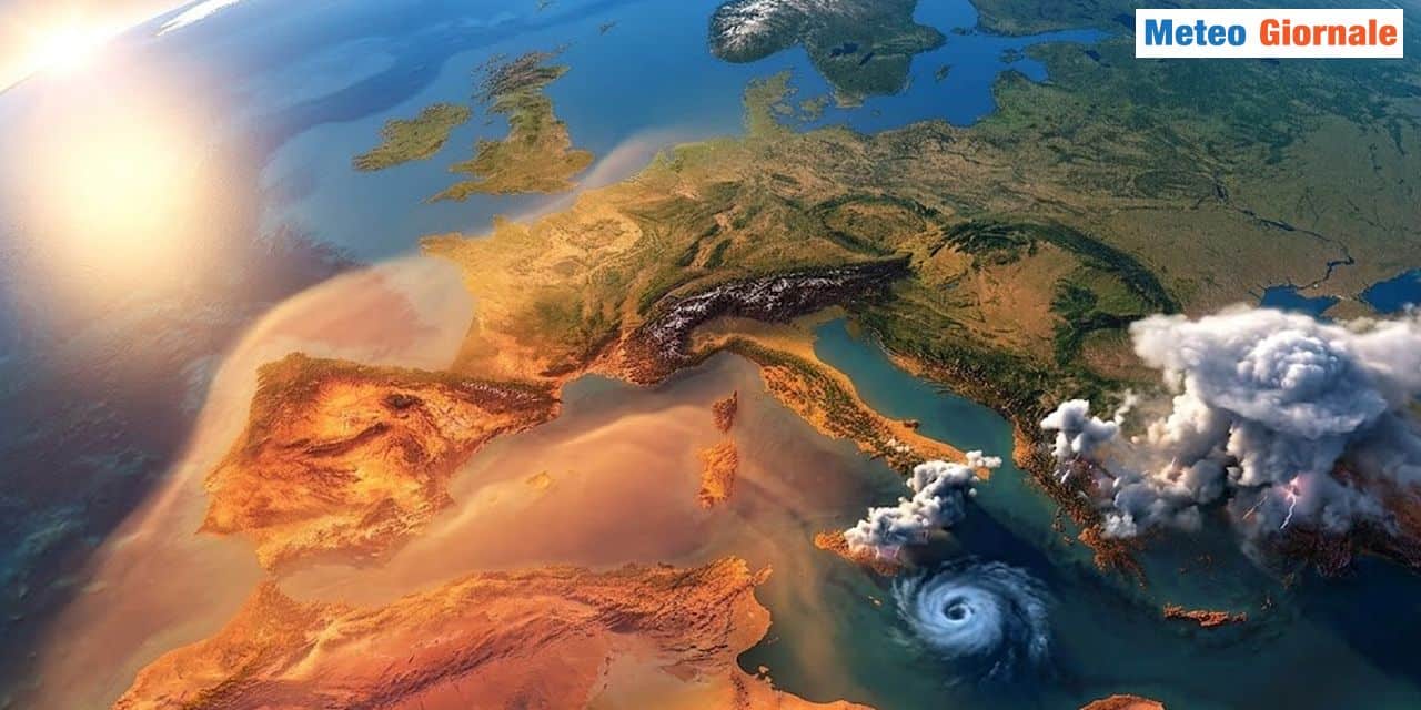 Ultimi temporali prima del caldo atroce, nel mirino il Sud e la Sicilia