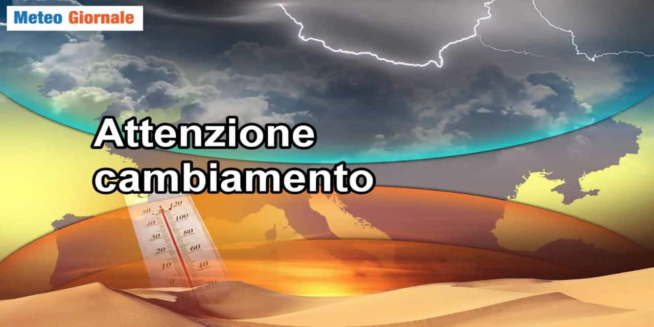 Canicola costretta a ritirarsi per le correnti più fresche atlantiche