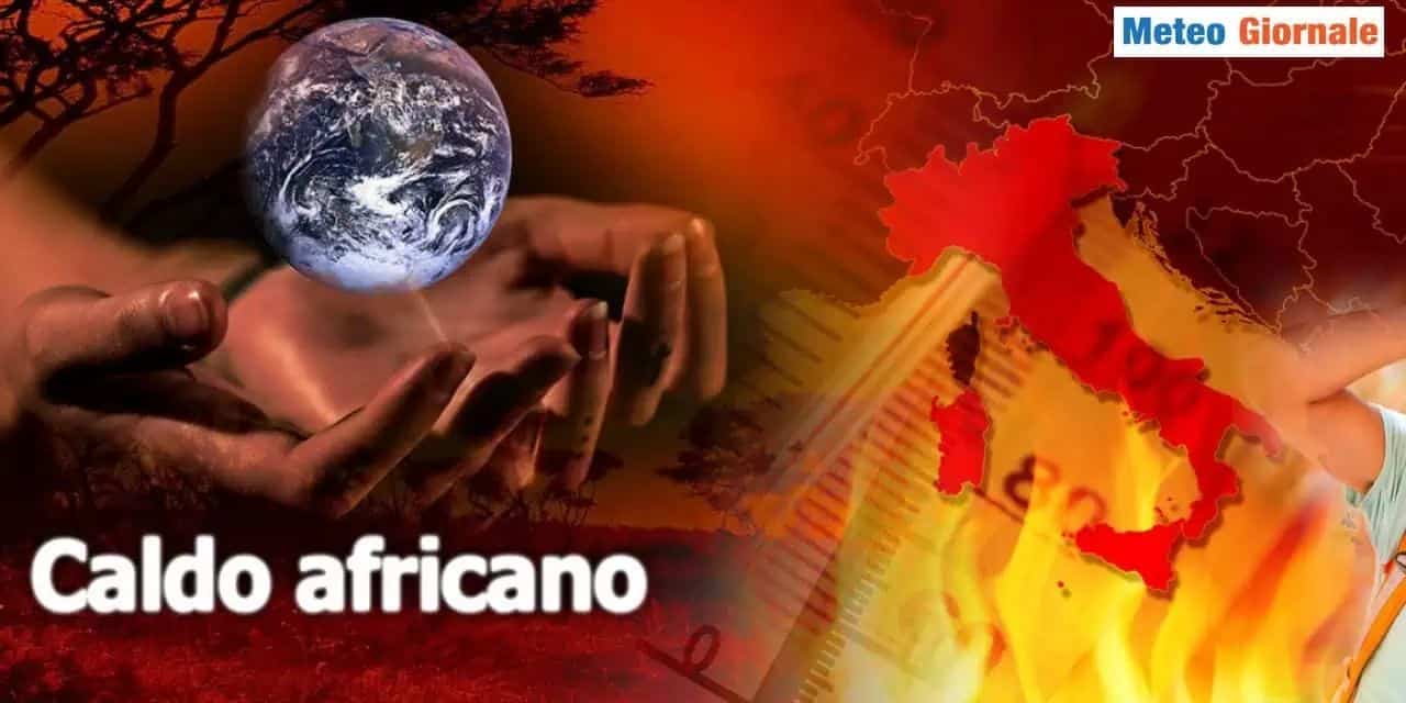 Il caldo africano rilancia la sua azione