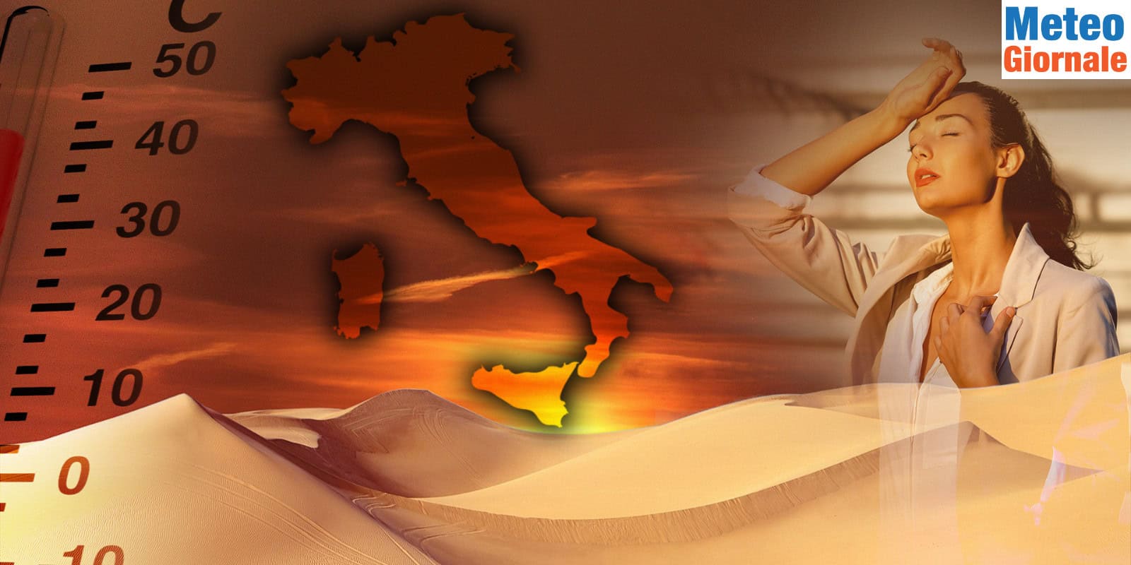 Meteo, torna il caldo estremo sull’Italia: oltre 40°C e forti temporali in quota, i dettagli