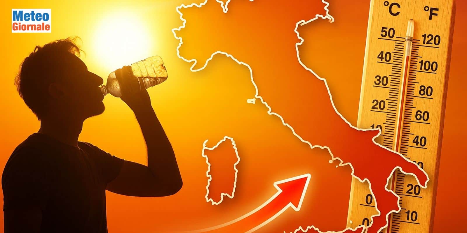 Caldo fastidioso, brutte notizie dal 6 Luglio