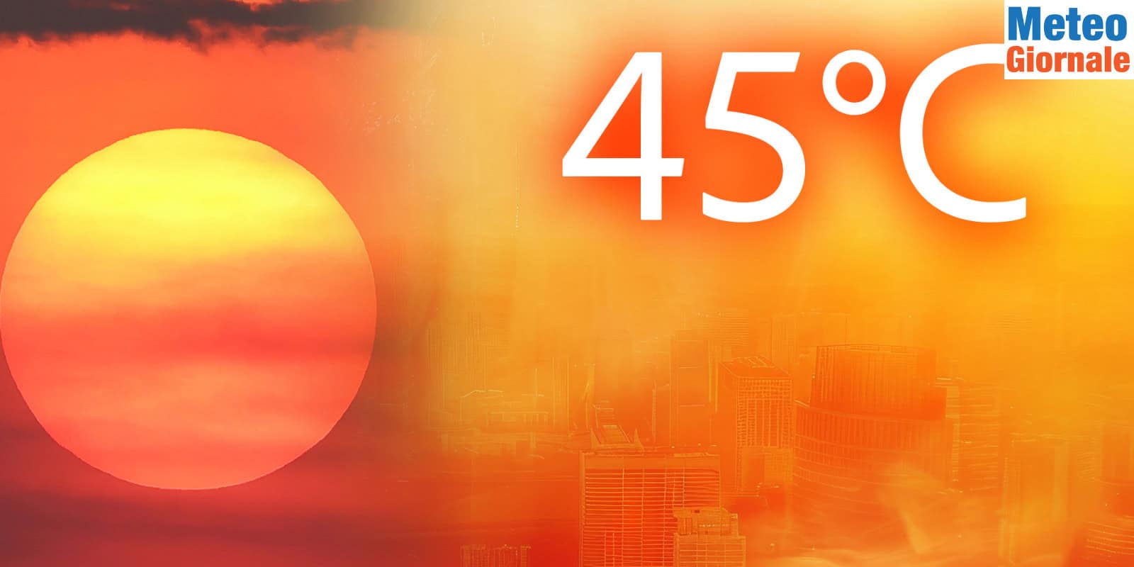 La canicola africana è destinata a peggiorare. Caldo estremo la prossima settimana