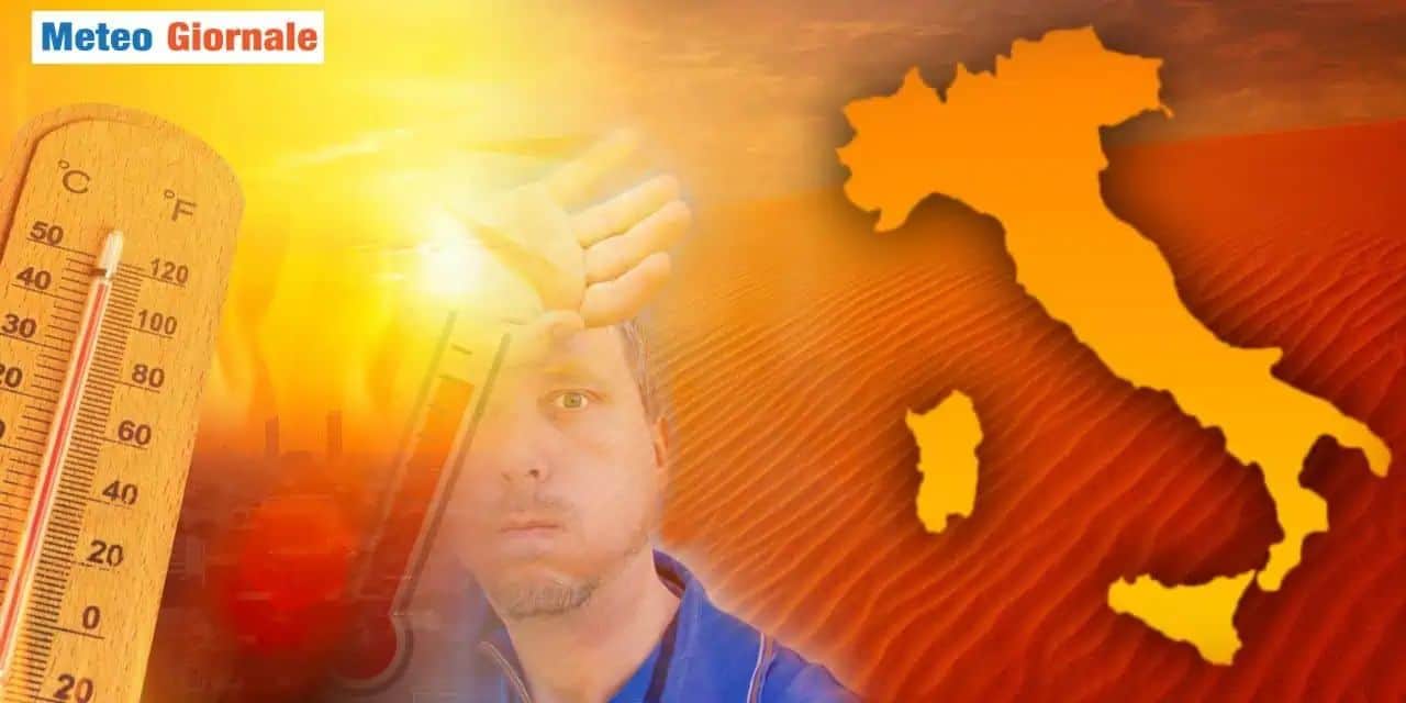 Lo spettro del caldo africano tornerà dalla prossima settimana