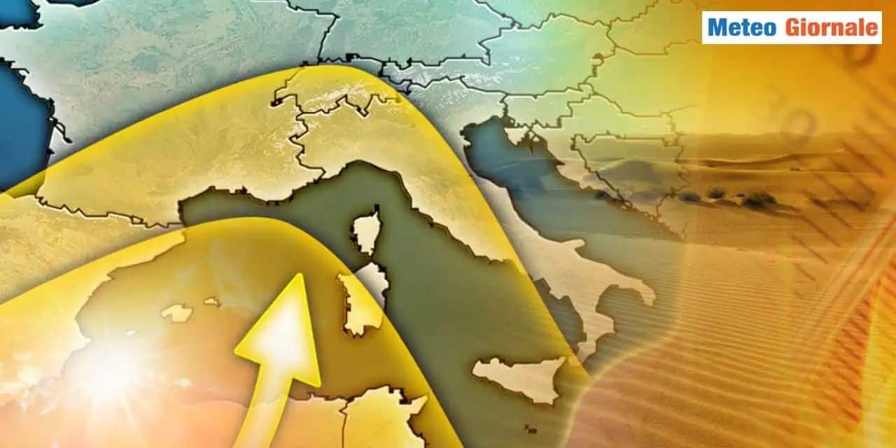 Verso un prossimo weekend caldissimo su parte d'Italia