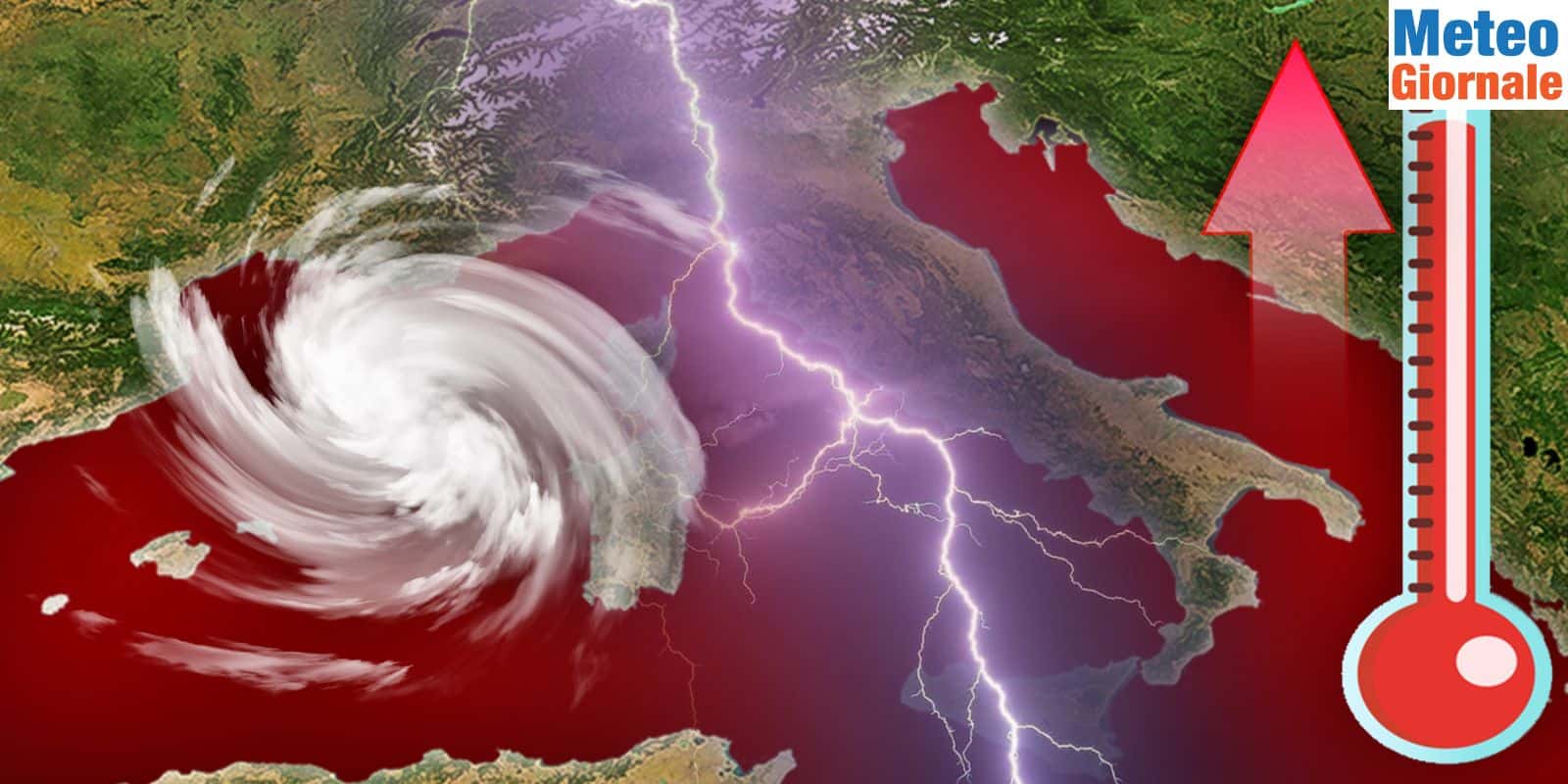 Caldo estremo e temporali sempre più violenti: ecco spiegato il collegamento meteo
