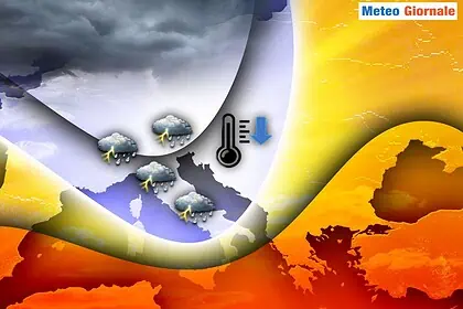 Il caldo ha i giorni contati e finirà a suon di temporali