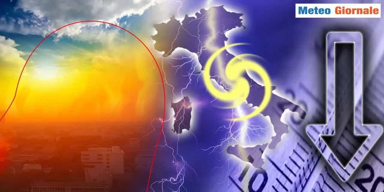 Italia in balia della goccia fredda e il caldo sparisce, ecco fino a quando