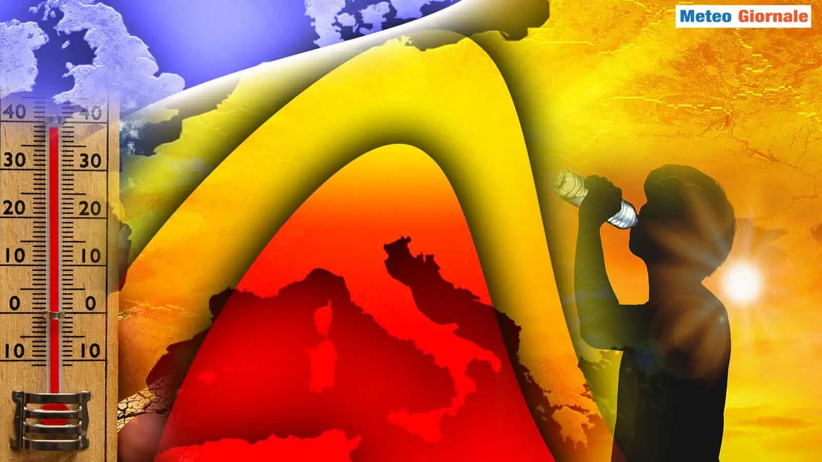 Il caldo non intende staccare la spina