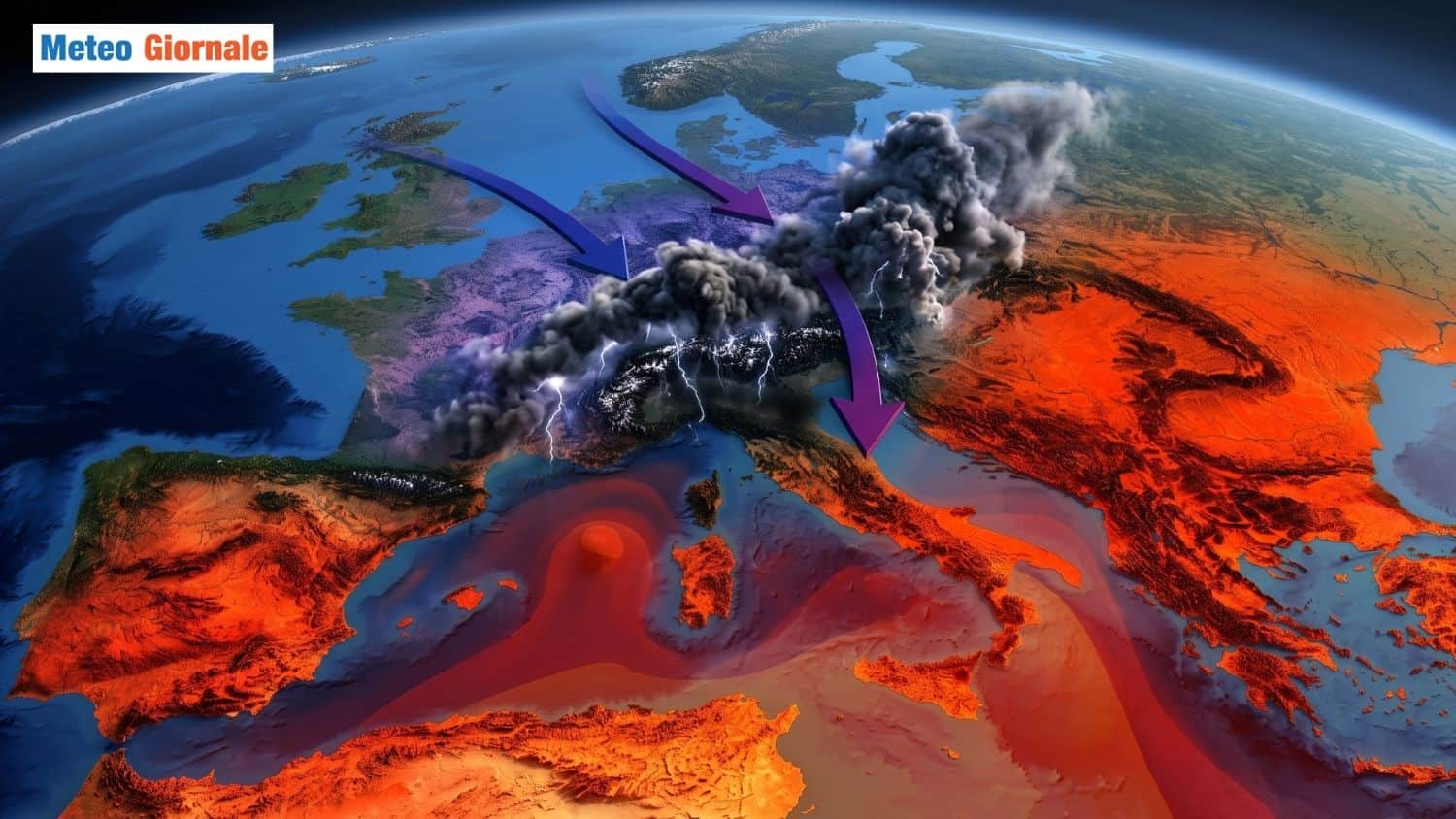 Rottura della cupola di caldo: il sollievo si intravvede già