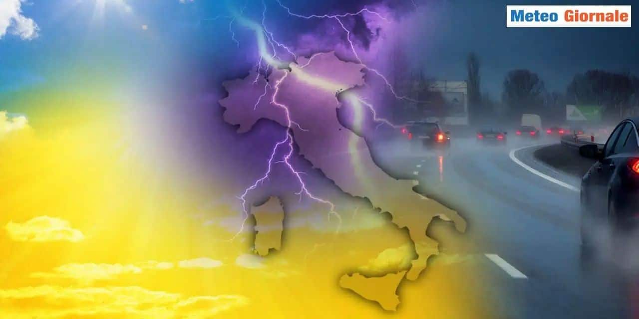 Fase instabile con temperature in calo