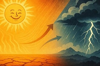 Un po' di instabilità al Nord, ma abbastanza limitata