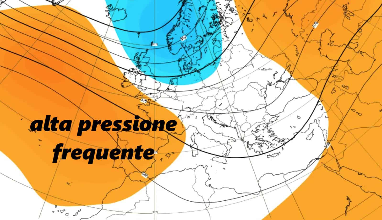 Anticiclone delle Azzorre frequente nei prossimi 15 giorni: perché non è una buo