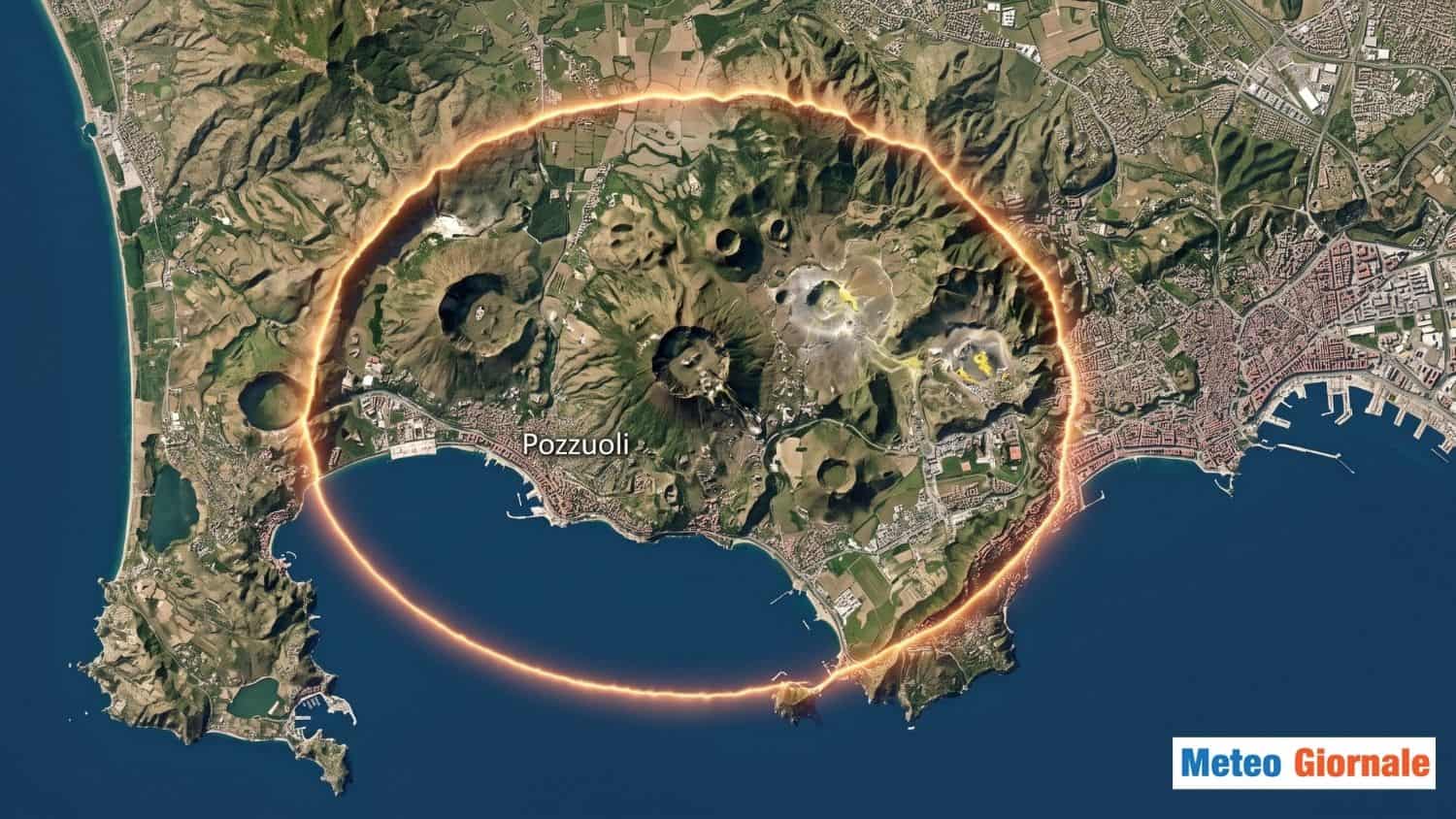 Supervulcani: dai Campi Flegrei a Santorini, cosa sono davvero 2 Campi Flegrei e stiima dellampiezza del Suoer Vulcano gtr 1