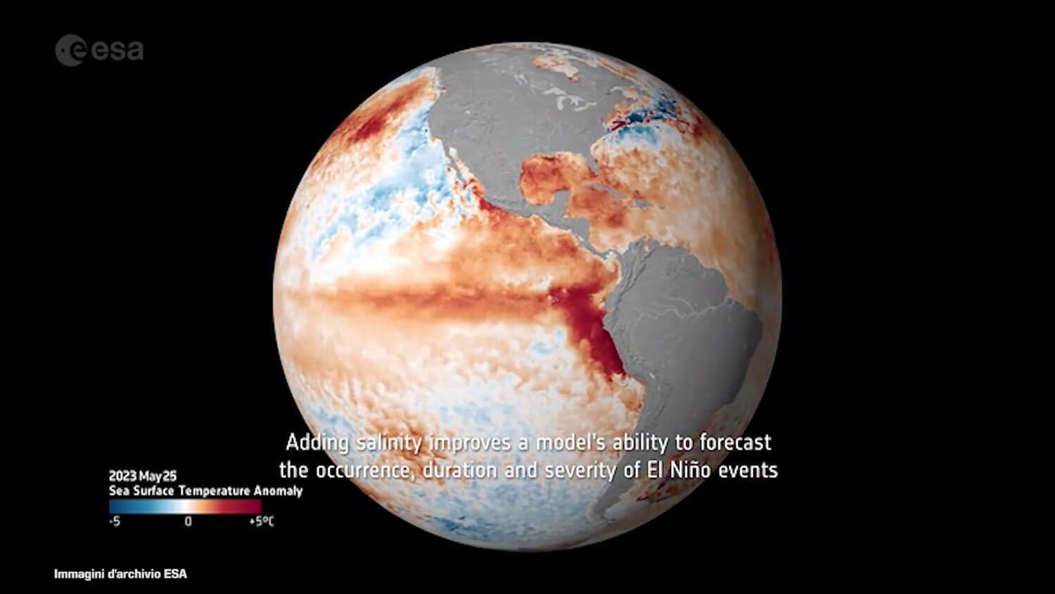 El Niño storico, Inverno neve su Alpi e rischio ondate di gelo 2 El Nino ecco dove si sviluppa. Lo potrete osservare con il colore rosso nellEquatore del Pacifico