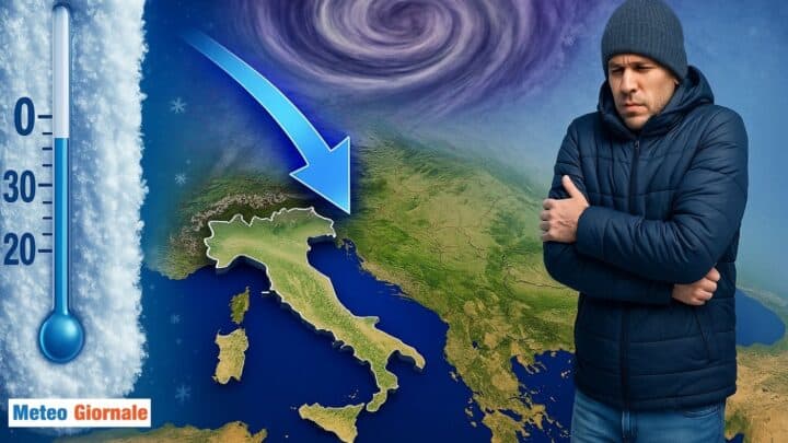 Inverno 2026 2027 la neve in Italia dipende anche dallArtico po