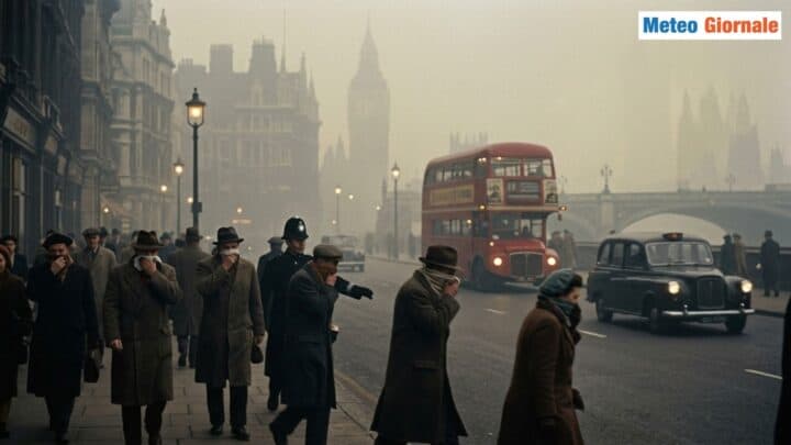 La nebbia che uccise 12 persone a Londra kj