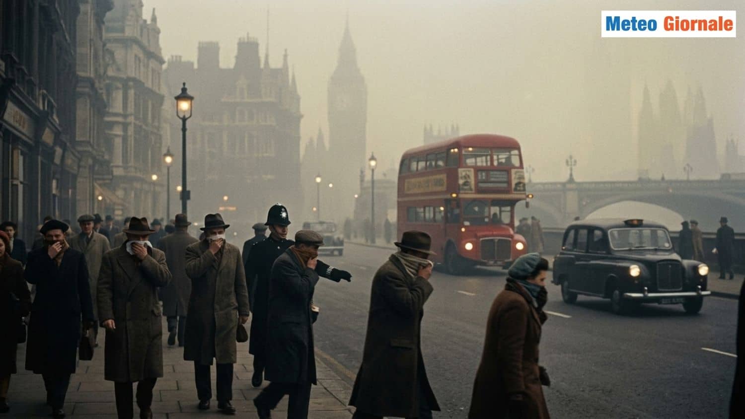 La nebbia che uccise 12 persone a Londra kj