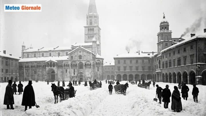 Modena sotto 2 metri di neve nel dicembre 1844 kj