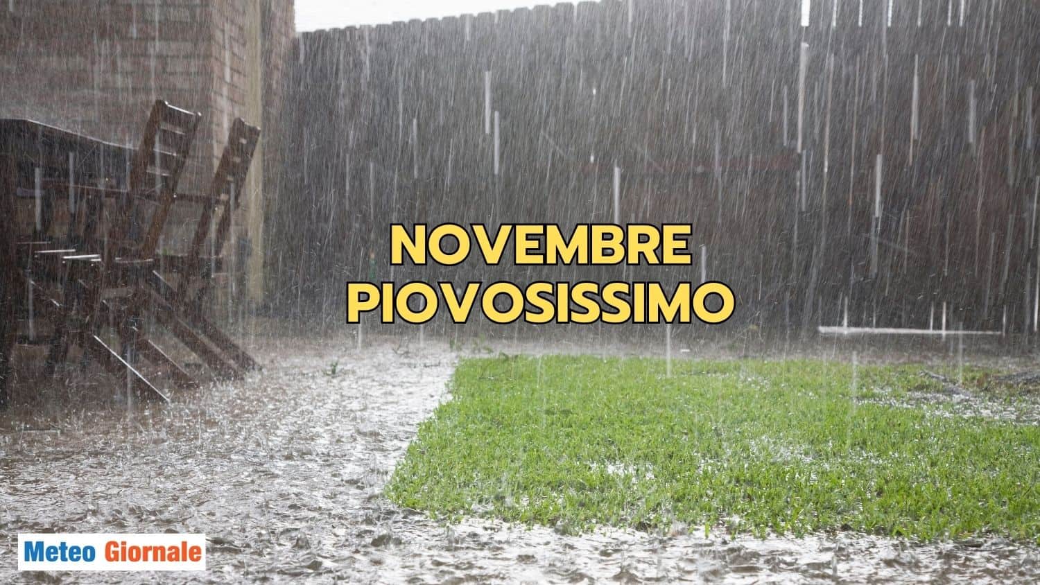 Ottobre e Novembre, piovosissimo, sempre più estremi 1 Novembre e il mese piu piovoso kh