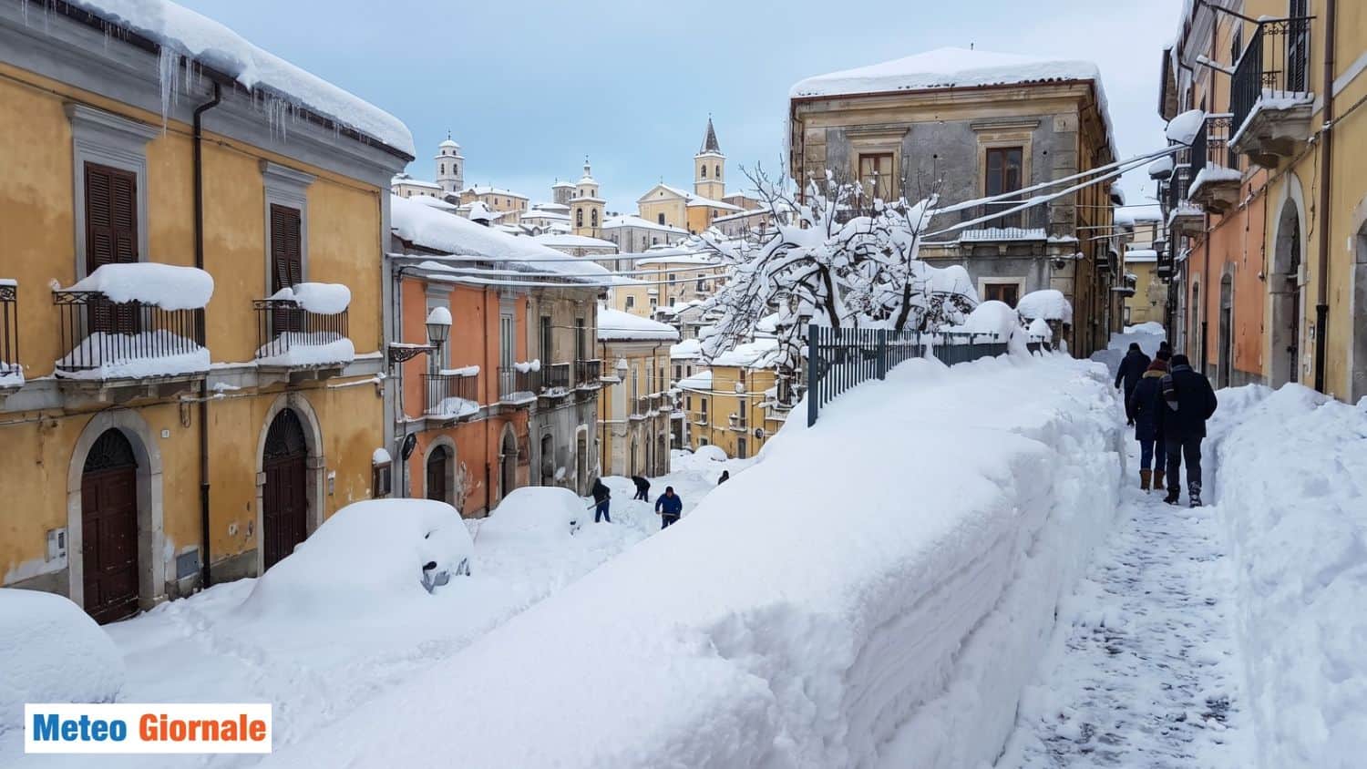 Novembre gelido e nevoso le storiche ondate di freddo che hanno imbiancato lItalia