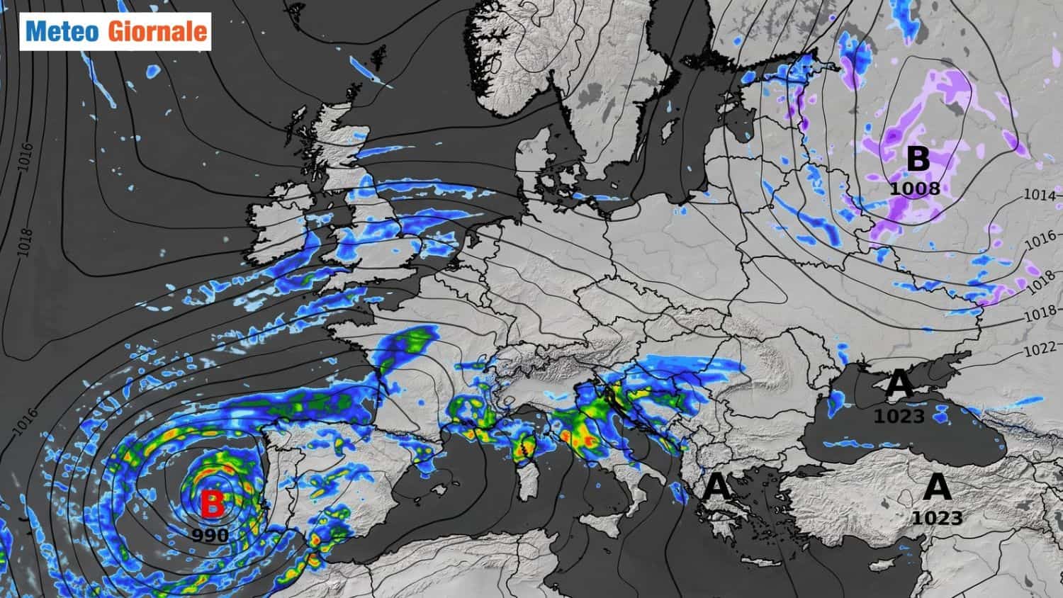 Novembre col volto dell’Inverno: aria fredda da Est e neve sulle Alpi 1 Novembre si apre con queste novita ap