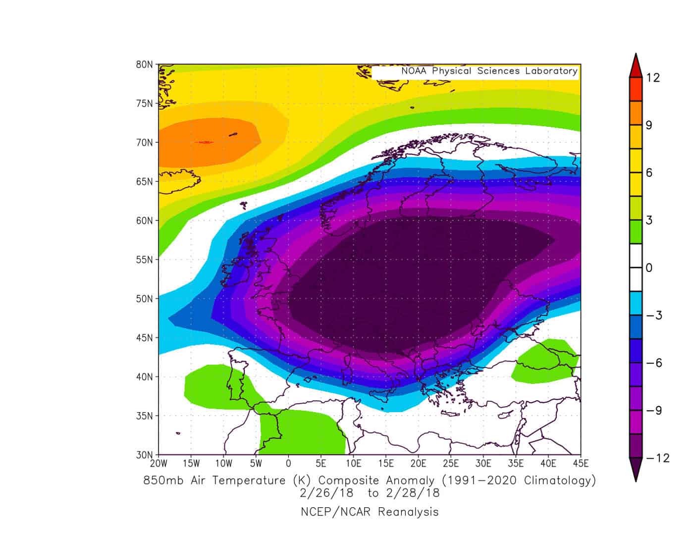 Burian: cos’è il vento siberiano che congela l’Europa 2 Ondata di gelo fine febbraio 2018 lk