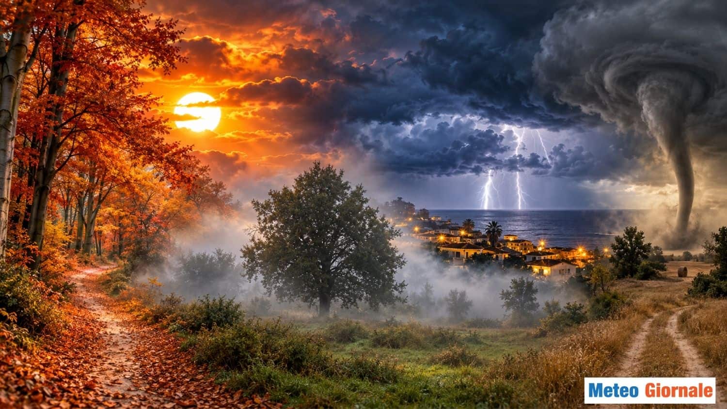 Meteo, l’Autunno fa sul serio: temporali e pioggia, poi il sole 1 Variabile e temporali anche intensi ut