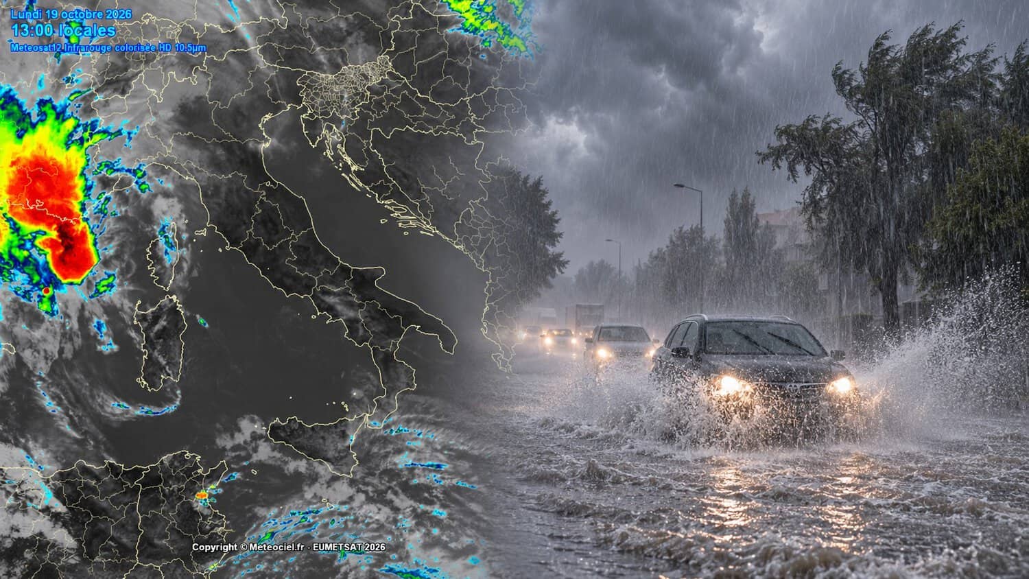 Alluvioni a pochi chilometri, il rischio ora si sposta in Italia 1 alluvioni