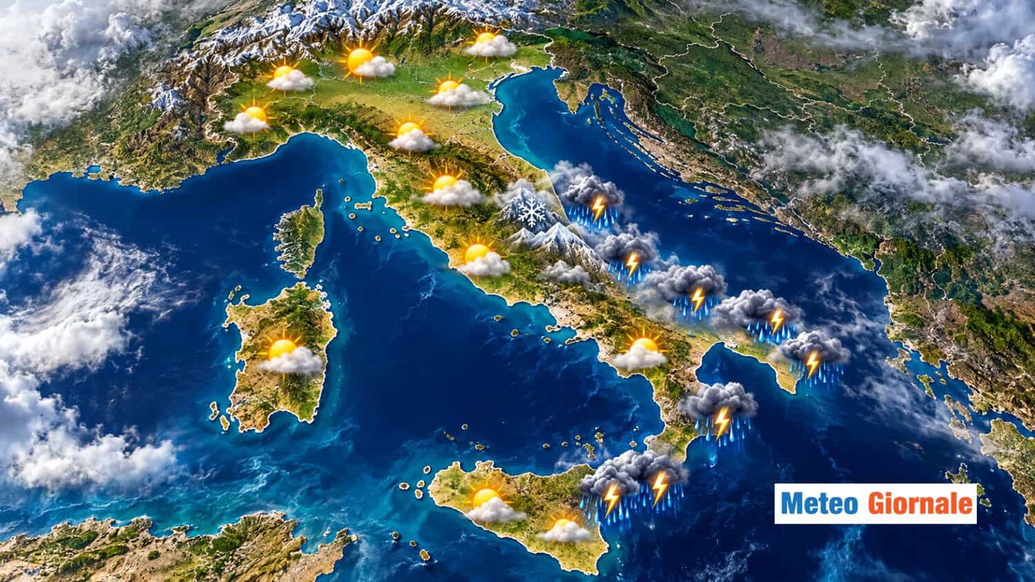 Flusso atlantico: ancora uno stop per giorni, l'esperto ci spiega le conseguenze sull'Italia 1 arriva
