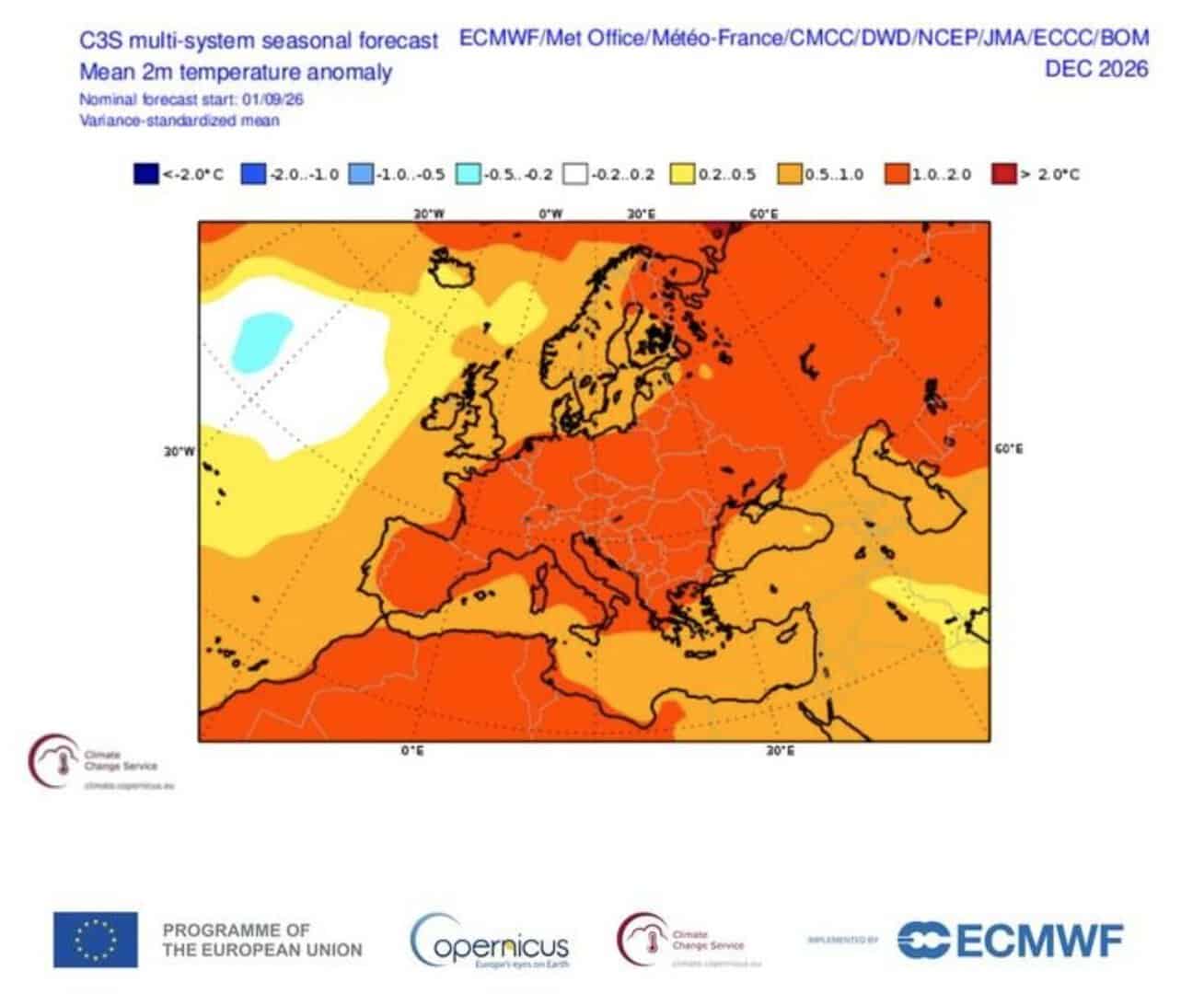 Meteo Dicembre: le tendenze di GFS ed ECMWF a confronto, mappe 3 caldo1
