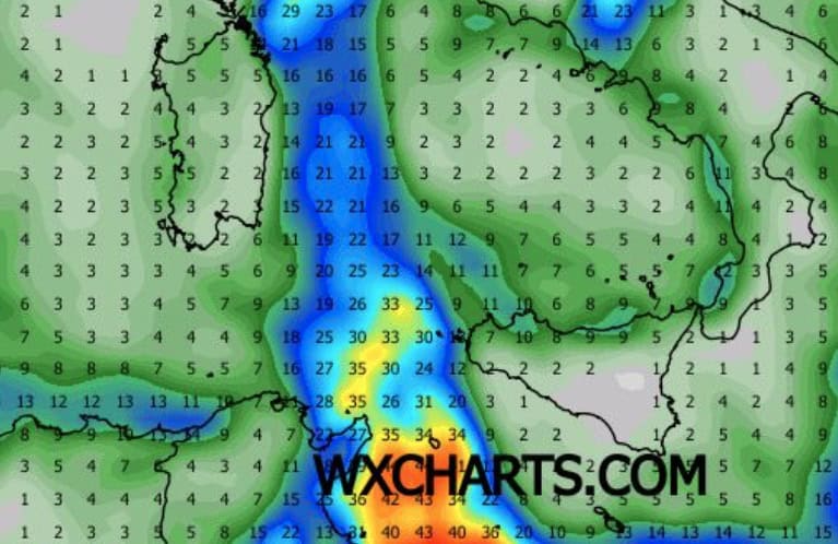 Alta Pressione in rimonta da Martedì, ma con locali rovesci e temporali in due Regioni 4 canale