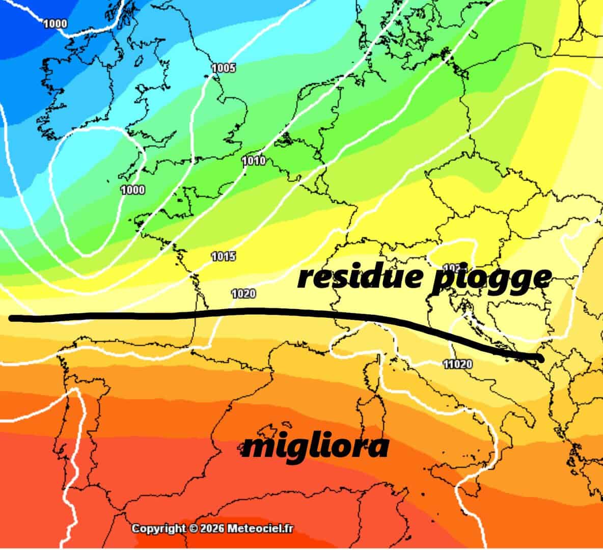 Forte maltempo tra Martedì 20 e Mercoledì 21 su 11 Regioni 3 corriodio1