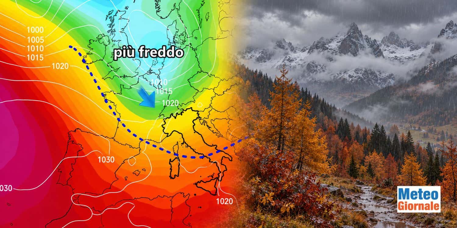 Piogge e temporali, si riparte da Venerdì 23 1 maltempo venerdi meteo 2110