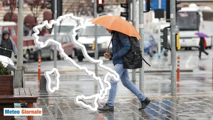 meteo piovoso e mite kj