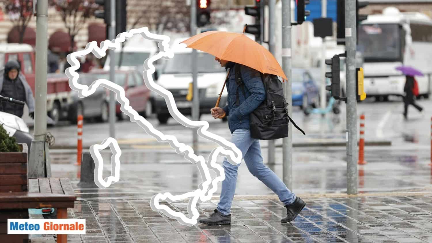 meteo piovoso e mite kj