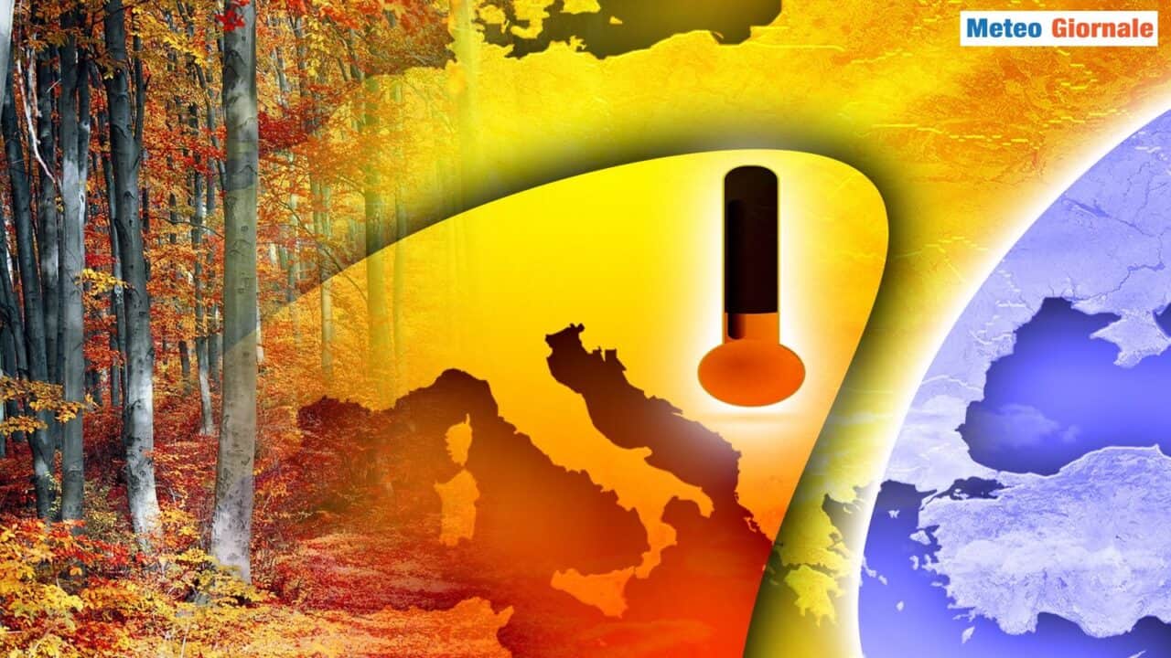 Giorni di sole e temperature diurne in aumento