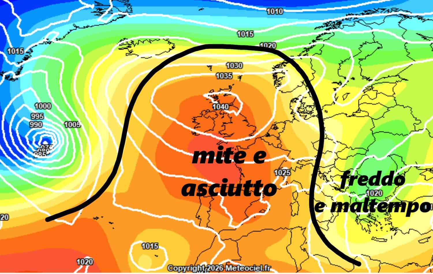 Interessanti sviluppi meteo dopo il Ponte di Ognissanti: Italia coinvolta 3 omeg 1