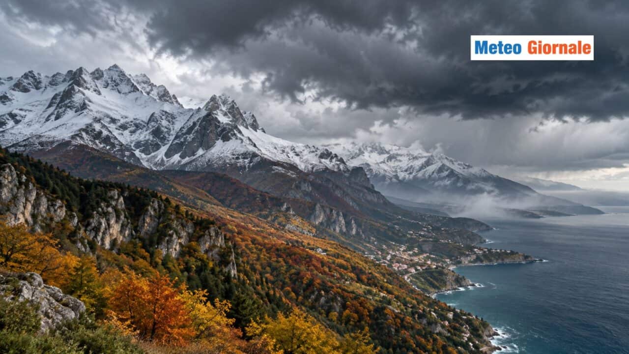 piogge e neve