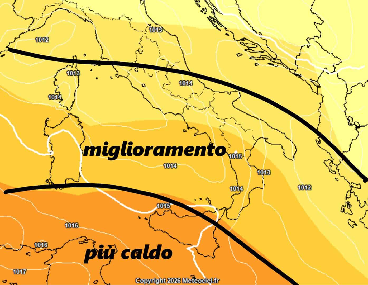 Ultime piogge per lunedì e ultimi addensamenti per martedì; da mercoledì ritorna stabile e più caldo