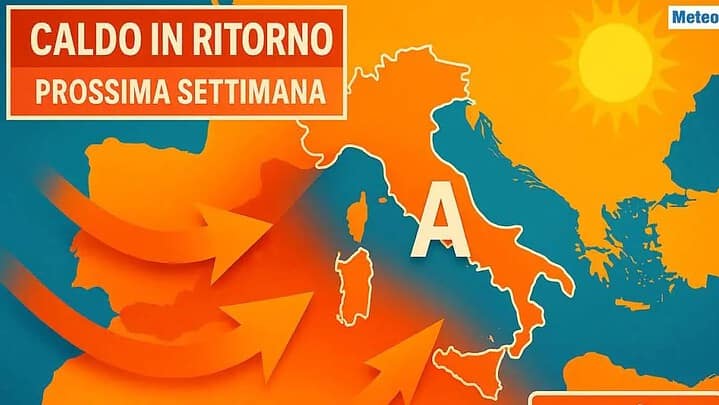 possibile ritorno del caldo fuori stagione 0610