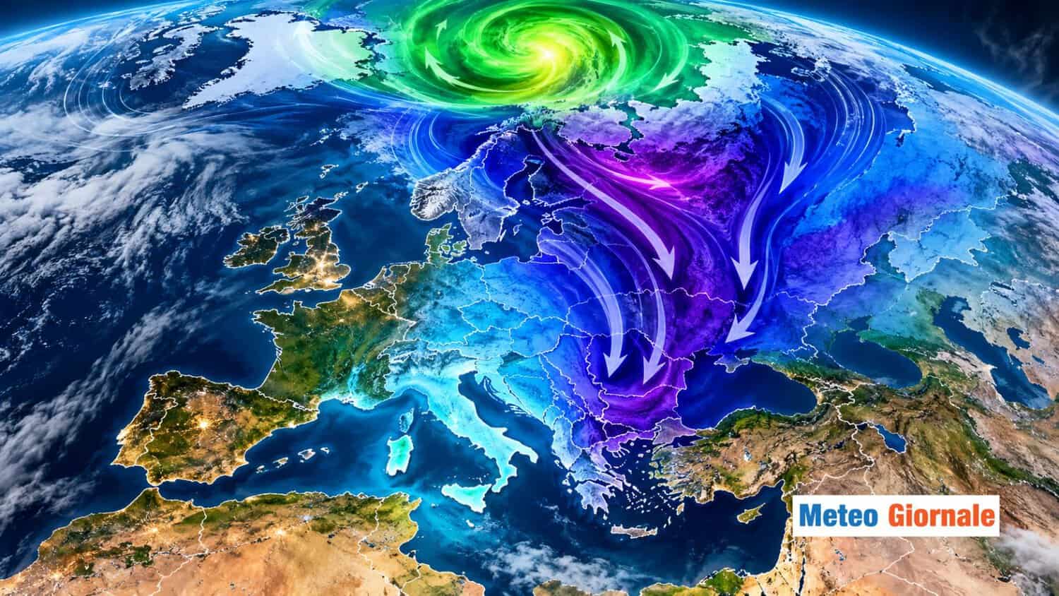 Inverno 2026-27: troppo presto per prevedere gelo e neve 1 vortice polare