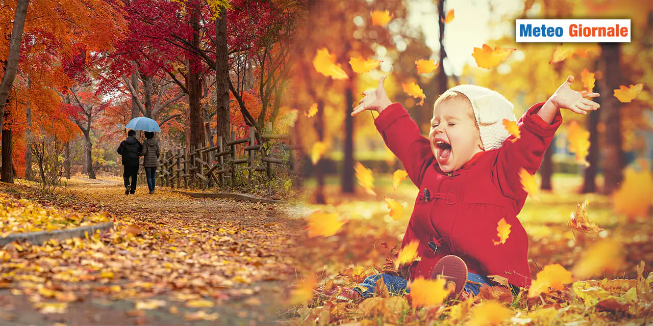L'AUTUNNO sta ritrovando la propria identità meteo