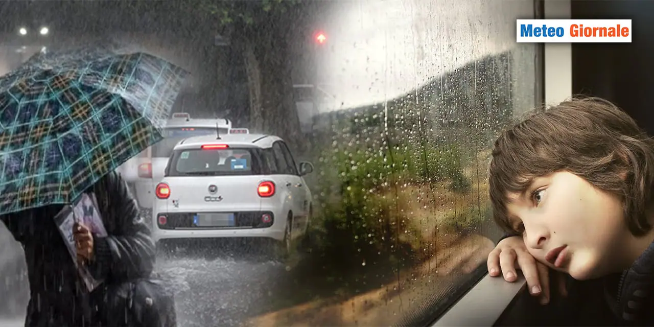 METEO 15 giorni, grandi piogge ormai alle porte