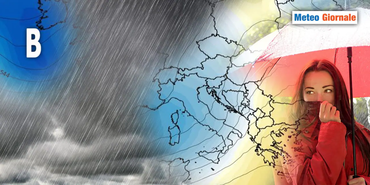 Ora si che si fa sul serio! METEO "distrutto" dall'Atlantico