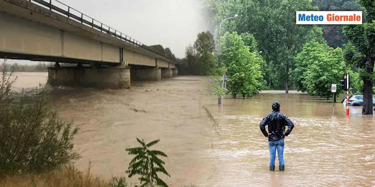 In arrivo le grandi PIOGGE, ma si rischia l'eccesso meteo
