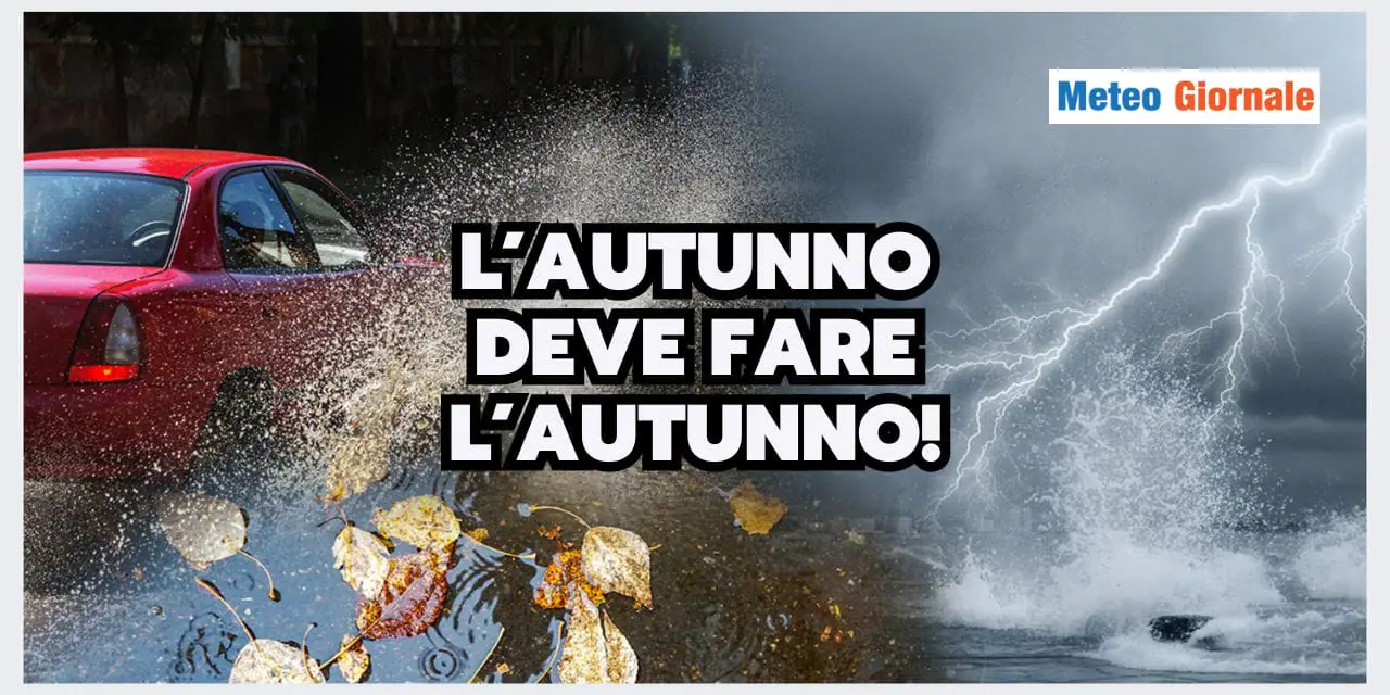 Meteo: la prima parte è stata un NON AUTUNNO. Ora va meglio, anche se...