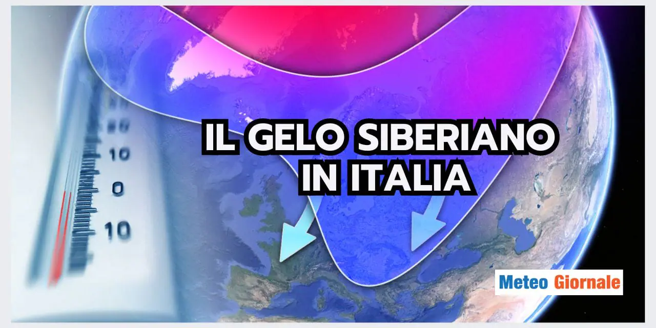 Meteo: il GELO SIBERIANO in Italia potrebbe essere favorito da El Niño